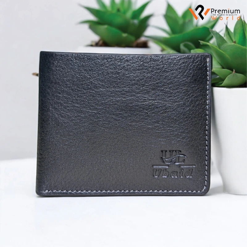 Mens Premium Wallet Original Leather Black-Cashcraft