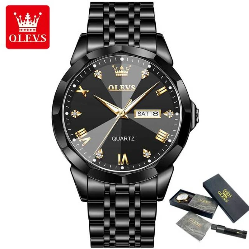 Olevs 9931 Luxury Quartz Movement Watch